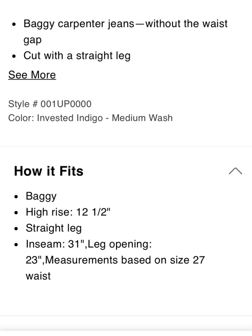 Levi's Cinch Baggy - Picture 4 of 6